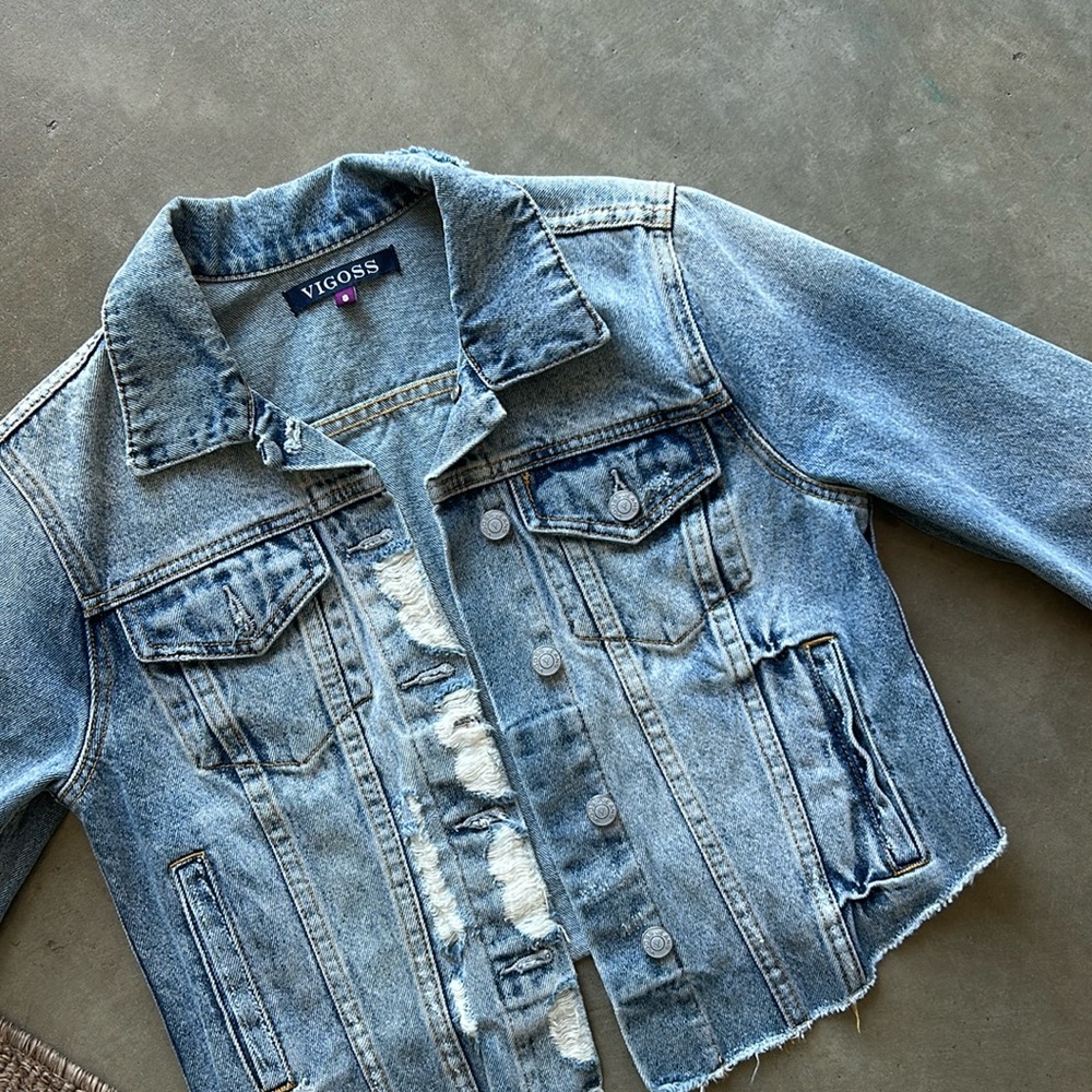 Cropped Vigoss Jean Jacket